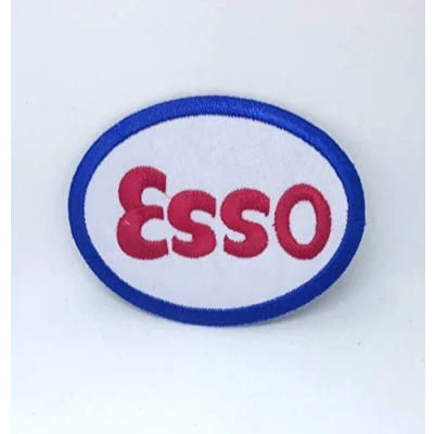 Image of Esso Gasoline Car Iron on Sew Embroidered Patch