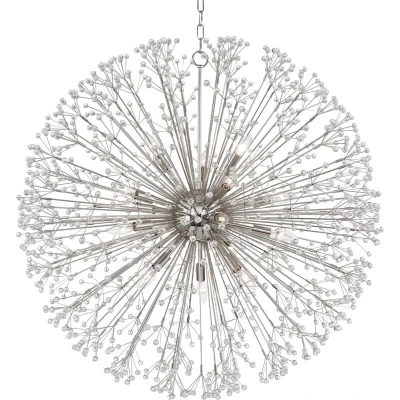 Image of Dunkirk 16 Light Chandelier Polished Nickel
