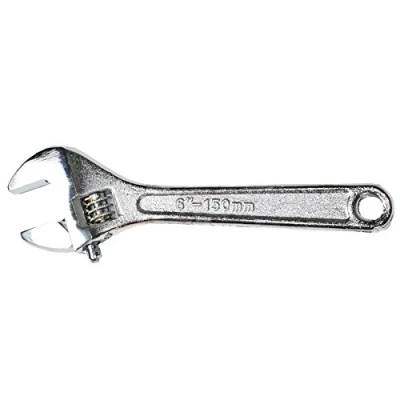 Image of AB Tools Toolzone 6&quot; / 150mm Standard Adjustable Spanner Monkey Pipe Wrench Plumbers 0 19mm