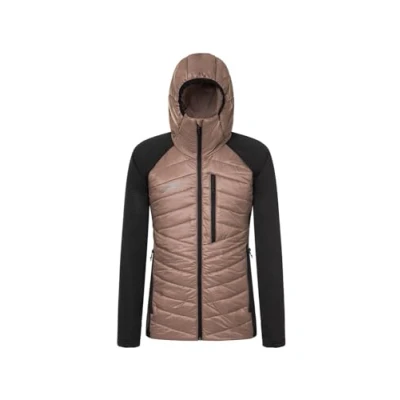 Image of Rock Experience REMJ10251 C951 ECO MANITOBA HYBRID MAN Jacket Men&#039;s 0274 DEEP TAUPE+0208 CAVIAR M