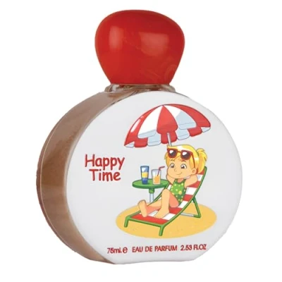 Image of Lattafa Pride Kids Eau de Parfum HappyTime Sweet Peach, Pineapple, Raspberry, Vanilla &amp; Caramel Fragrance Perfume for Kids, 75ml