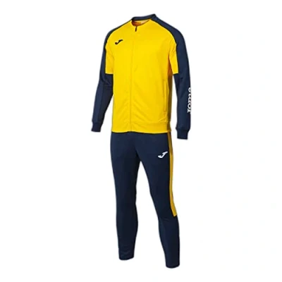 Image of Joma Men&#039;s Eco Championship Tracksuit, Yellow Navy, L