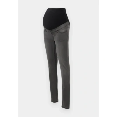 Image of MAMALICIOUS Women&#039;s Vmmtanya Mr S Piping Jeans Vi207 Ga Noos, Dark Grey Denim, L