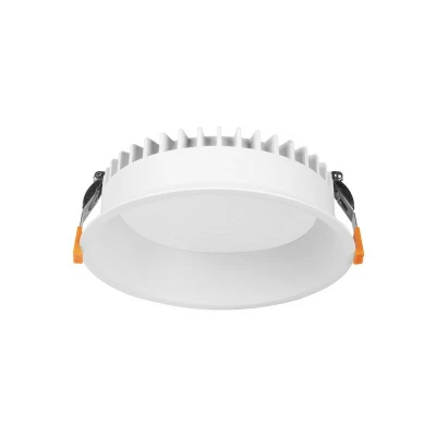 Image of Forlight Lighting Jet 85Mm Led Recessed Downlight White, IP54 6W 3000K 545lm