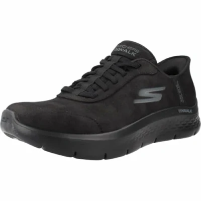 Image of Skechers Women&#039;s GO Walk Flex Sneaker, Black, 4 UK
