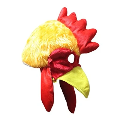 Image of Petitebelle Chicken Costume Hat (Orange, One Size)