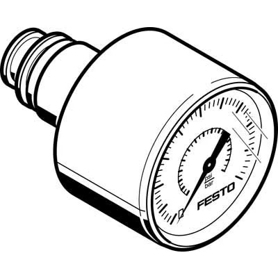 Image of Festo 563731 Model PAGN 26 232P P10 Pressure Gauge