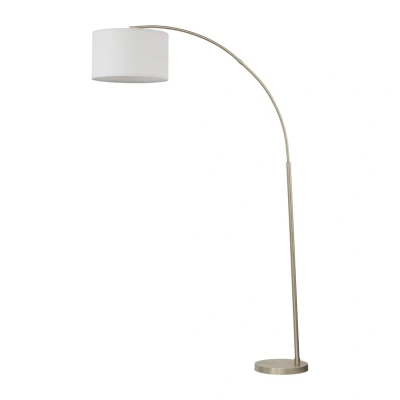 Image of Zenith Arc Floor Lamp White 1xE27