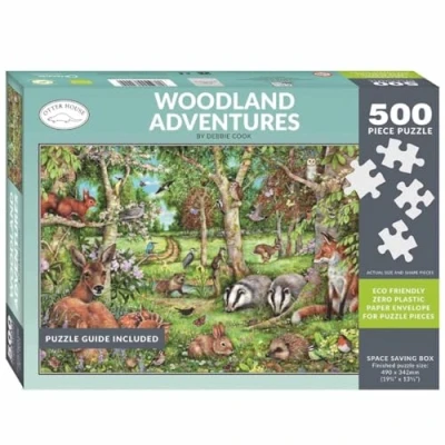Image of Otter House Gift Jigsaw Puzzle 500 Piece Woodland Adventures