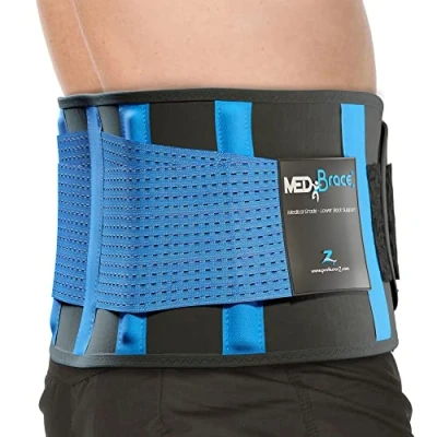 Image of MEDiBrace Back Support Belt Limited Edition Men and Women’s Lower Lumbar Brace for Sciatica Pain Relief
