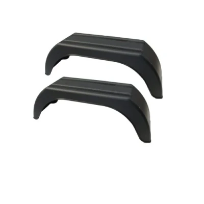 Image of leisure MART A pair 8 inch plastic trailer mudguards Pt no. LMX1655 Please see description