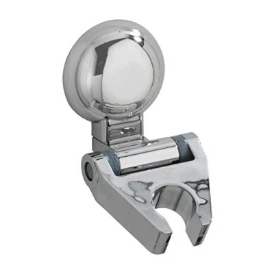 Image of WENKO 20619100 MagicLoc shower head holder Fiorina fixing without drilling, Plastic, 6 x 8 9 cm, Chrome