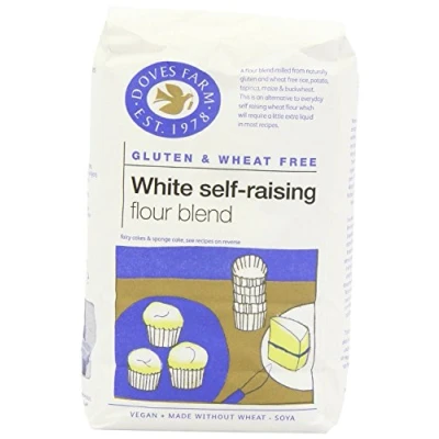 Image of Doves Farm White Self Raising Flour Gf 3 X 1Kg