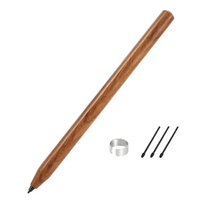 Image of Wooden EMR Stylus for Remarkable 2 Pen Replacement, Alternative Marker Plus, 4096 Pressure Levels, Palm Rejection, Digital 1/2 Tablet/Kindle (with 3 Tips)