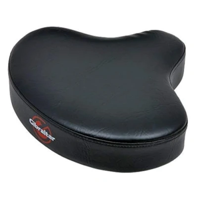 Image of Gibraltar Drum throne Seating S6608M, Saddle (Moto seat top) for 6608