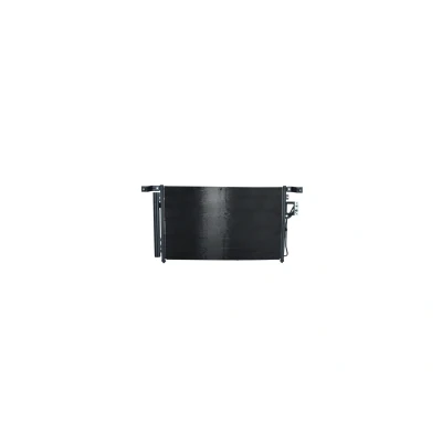 Image of 976062B100, 976062B100AS Condenser NRF Easy Fit 35987 with dryer, seal ring 17,1mm 12,7mm Aluminium 695mm HYUNDAI: SANTA FE 2
