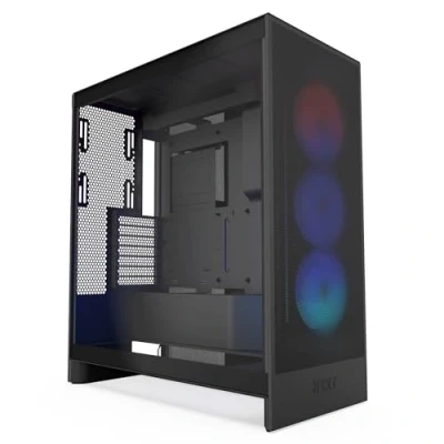 Image of NZXT H7 Flow RGB V2 schwarz PC Gehäuse