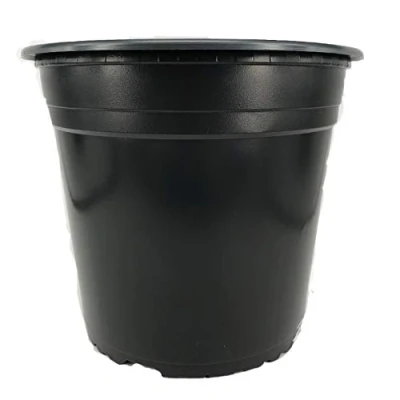 Image of Nutley&#039;s Round Modiform 22cm Plastic Plant Pots: 5 litres (Pack of 50)