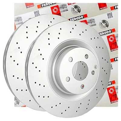 Image of DDF831C Brake disc FERODO PREMIER Coat+ 276mm 19mm 5 Vented Coated BMW: 3 Coupe, Convertible, Saloon