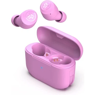 Image of JLAB GO Air POP Wireless Bluetooth Earbuds Pink, Pink