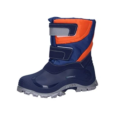 Image of Spirale Boys&#039;&#039; Simon Snow Boots (Orange Blau 489) ,12.5 Child UK (31 EU)