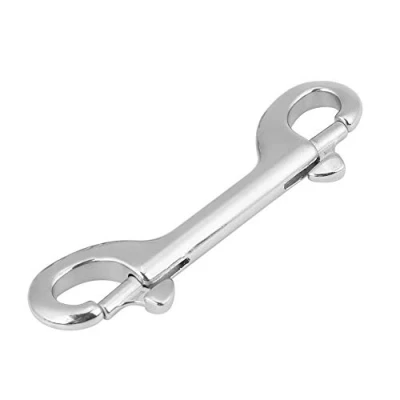 Image of KIMISS Durable Stainless Steel Double Ended Clip Hook Bolt Snap Scuba Diving Buckle (115mm)