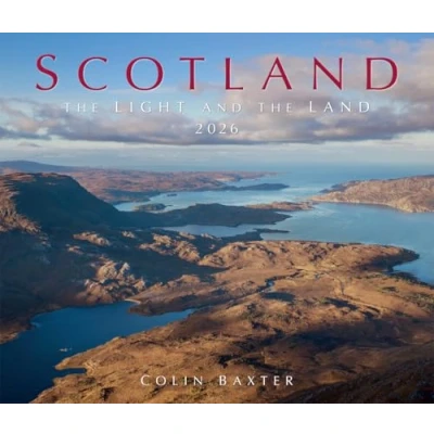Image of Colin Baxter, Scotland The Light &amp; Land Deluxe Calendar 2026