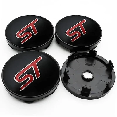 Image of 4PCS Center Hub Caps Covers Rustproof Wheel Cover Cap,For Ford ST Focus x 2 3 Kuga Fiesta Mondeo 60MM 56mm Water/DustReplacement Accessories,B