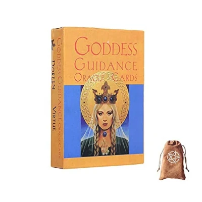 Image of Goddess Guidance Oracle tarot Cards ​​​,With Velvet Storage Bag