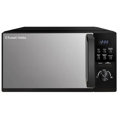 Image of Russell Hobbs RHMAF2506B Black 25L 4 in 1 Digital Combination Microwave with Air Fryer Function