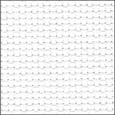 Image of Aida Cross Stitch Fabric 11 Count White 75cms wide per metre