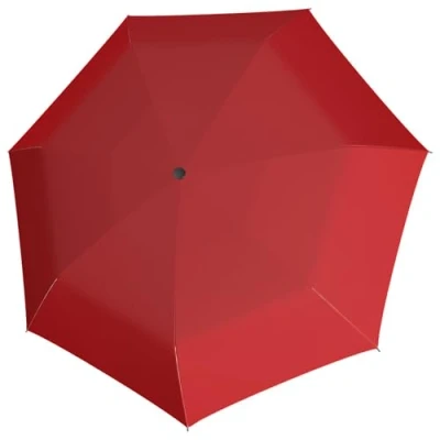 Image of Knirps X1 pocket umbrella with hard case, Red Superthin, One Size