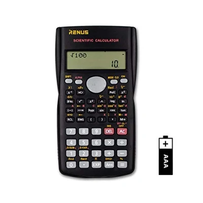Image of RENUS 2 Line Engineering Scientific Calculator Function for Student and Teacher