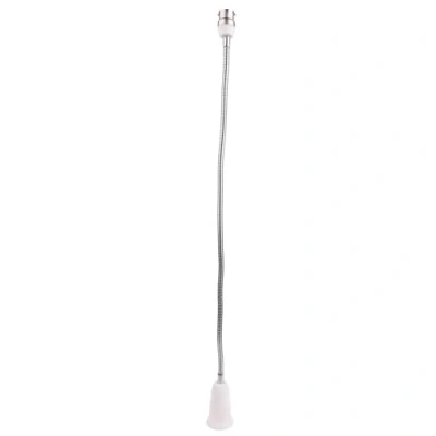 Image of YIZITU B22 To E27 Extender Light Holder Adapter 360 Adjustable Flame Retardant PBT Extension LED Lamp Base Bulb Socket Converter