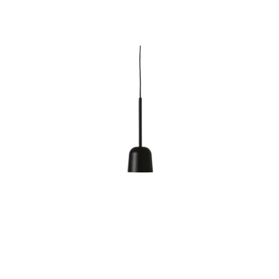Image of FRANDSEN LED hanging light Satellite, black, metal, Ø 7 cm