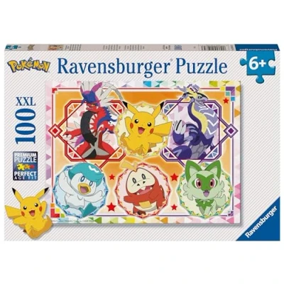 Image of Ravensburger Pokemon Toys &amp; Games 100 Piece Jigsaw Puzzle for Kids and Adults Age 6 Years Up 2024 Edition