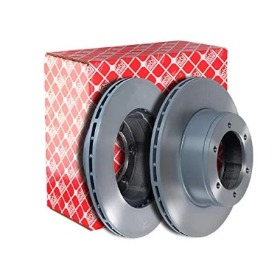 Image of MB295136, MB295971, ML107005 Brake disc FEBI BILSTEIN 47464 Front Axle 290mm 20mm 6 Hole 126mm internally vented Coated