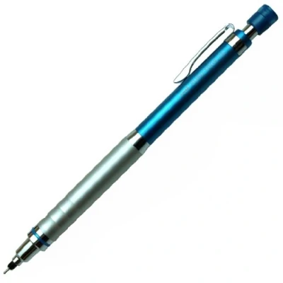 Image of Uni Kuru Toga High Grade Auto Lead Rotation 0.5mm Mechanical Pencil, Blue Body (M510121P.33)