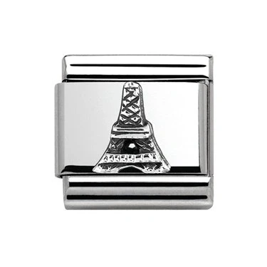 Image of Nomination Silver Eiffel Tower Charm