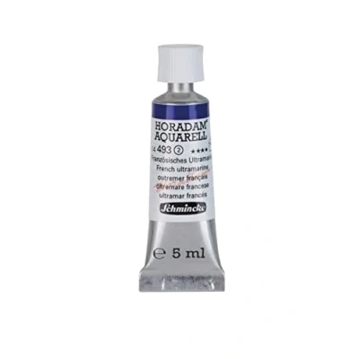 Image of Schmincke HORADAM® AQUARELL finest artists&#039; watercolours, French ultramarine 5 ml