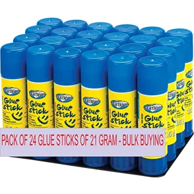 Image of Centrum 21g Glue Sticks White (Pack of 24)