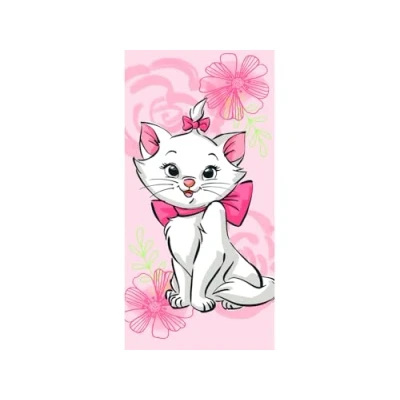 Image of Jerry Fabrics Disney Aristocats Marie Bath Towel 70 x 140 cm