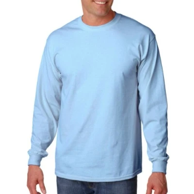Image of Gilda® men&#039;s t shirt, Men, light blue, Medium