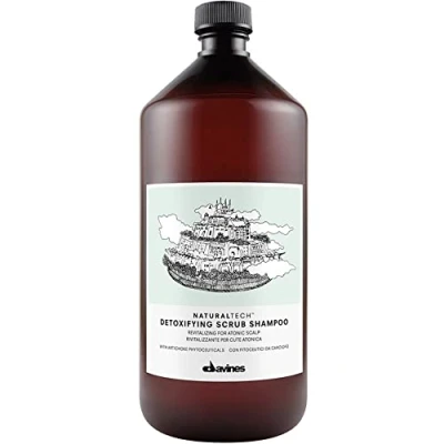 Image of Natural Tech by Davines Detoxifying Scrub Shampoo 1000ml