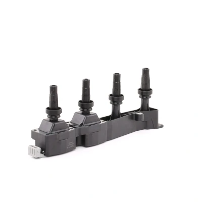 Image of 597080, 597099, 96363378 Ignition coil DELPHI GN10319 12B1 4 pin Connector 12V Type SAE PEUGEOT: 307 Hatchback, 207 206 Hatchback