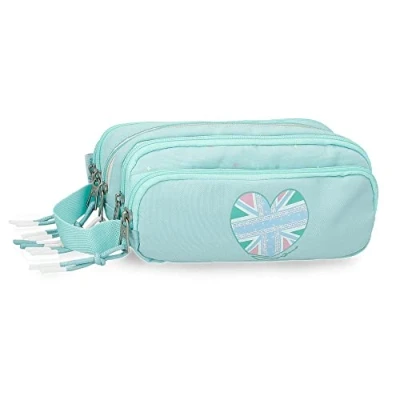Image of Pepe Jeans Nerea Blue Case 22x10x9 cms Polyester