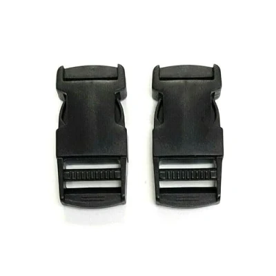 Image of Church Products UK 25mm Plastic Side Release Buckles x2 x50 Quick Snap Clasp Adjustable Webbing Straps Belts Bags Backpacks (2)