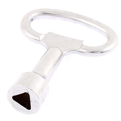 Image of Sourcingmap Triangle Socket Spanner Key for 7mm Triangular Panel Lock