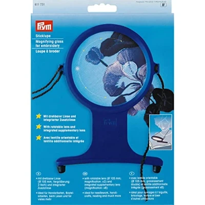 Image of Prym Magnifying Glass, Dark Violet, Ø 10,5 cm