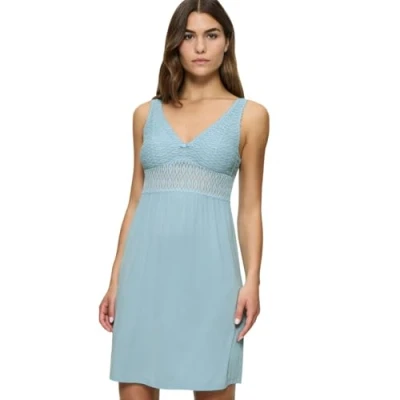 Image of Triumph AURA Spotlight Nightie, Women&#039;s, Size: 12, Silver blue